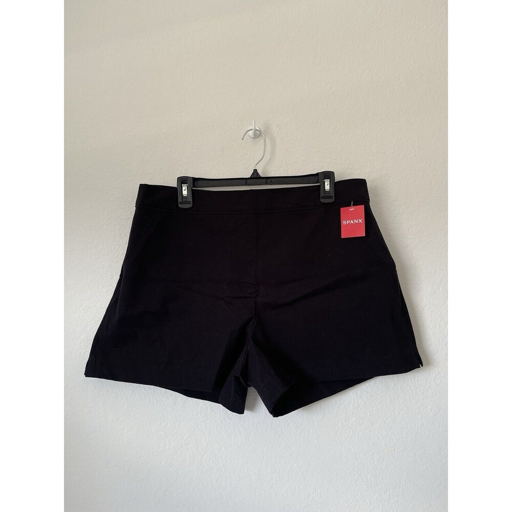 SPANX Black High Waist Women Shorts